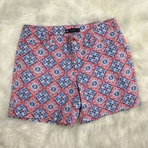 LEE Midrise Fit Shorts Size 6/M   Coral Blue A-17